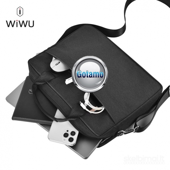 1183 Nešiojamo kompiuterio krepšys 15.6" Wiwu Minimalist su rankena