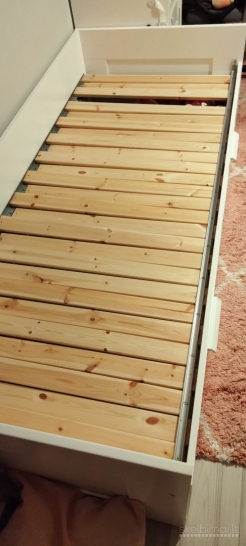 Ištraukiama dvigulė lova