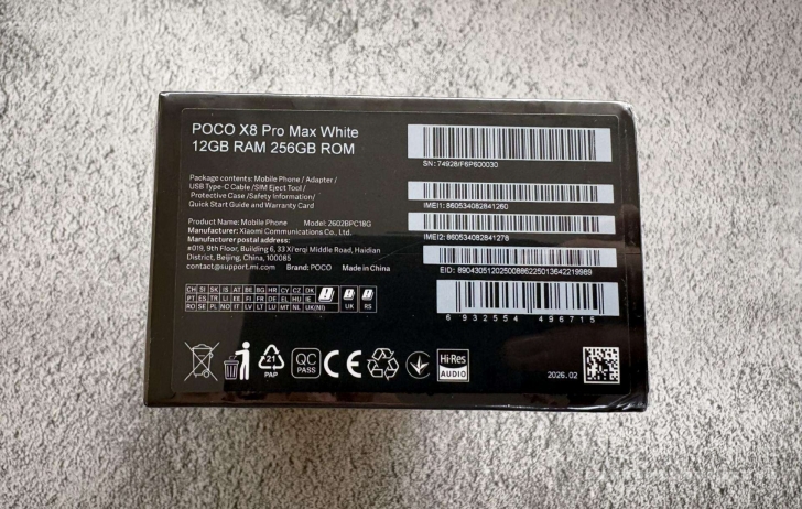 Xiaomi Poco X8 Pro Max I Naujas