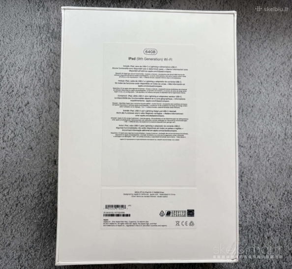 iPad 9th Gen 64 GB WiFi l Nauja