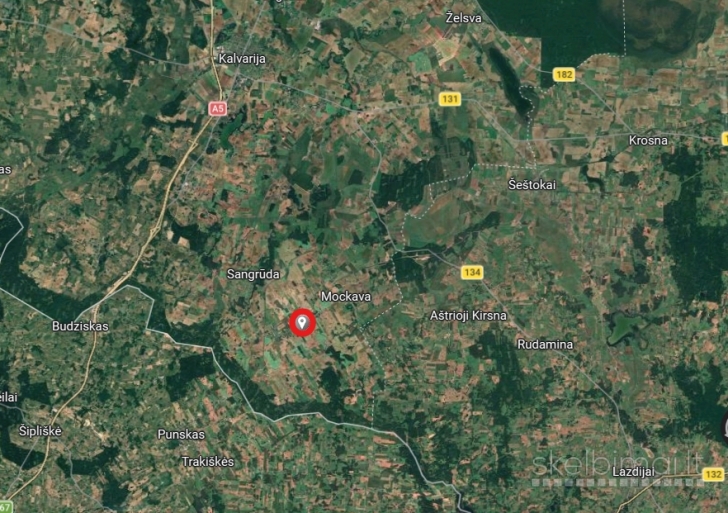 Parduodamas 1 ha žemės ūkio sklypas Kalvarijos raj.