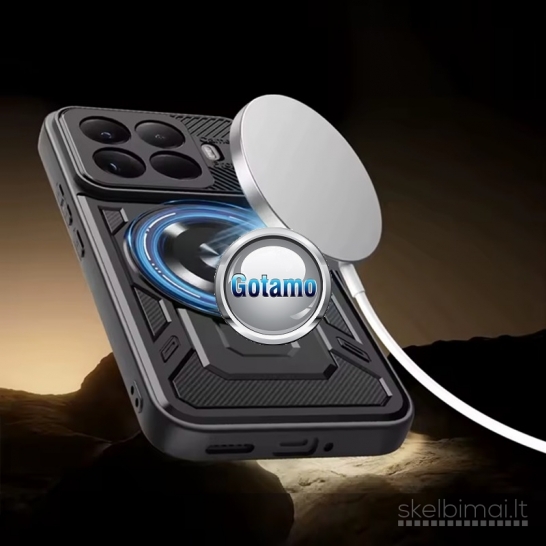 1192 B-Ultra MagSafe dėklas nugarėlė šarvai Samsung Galaxy S26 Plus