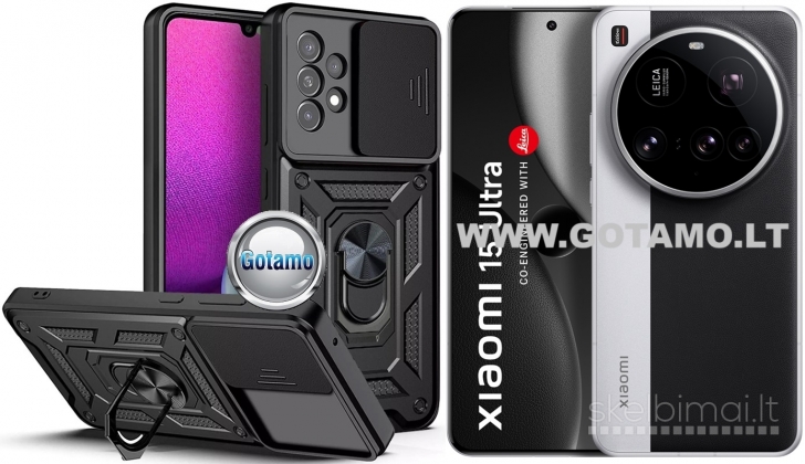 1196 B-Ultra dėklas nugarėlė šarvai Xiaomi 15 Ultra WWW.GOTAMO.LT