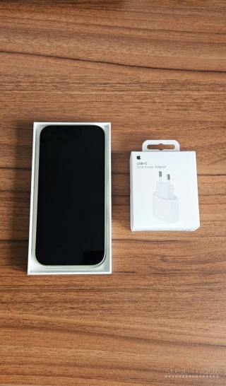 Parduodu iPhone 17 256 GB (žalias) 100% baterija