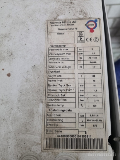 Geoterminis šildymo katilas