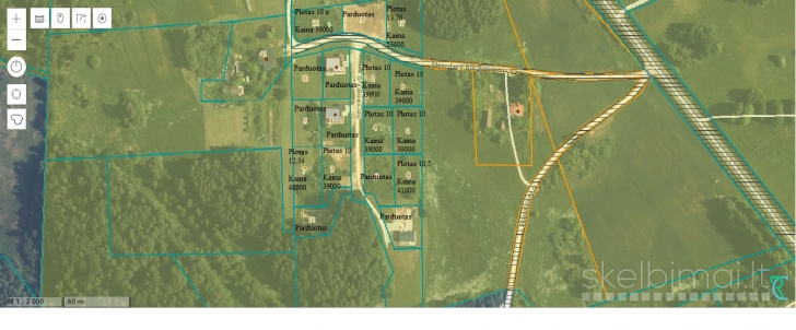 Namų valdos sklypai gyvenamųjų namų statybai, Pikeliškių k., Vilniaus raj.