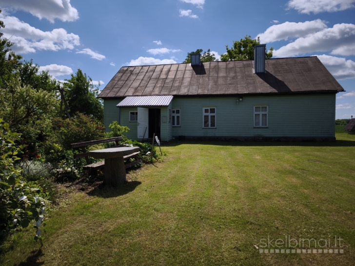 Parduodamas namas su žeme, Papiškių km.3, Pušaloto sen. Pasvalio raj.