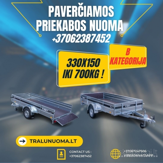 PLATFORMŲ / MIKROAUTOBUSŲ NUOMA DIRBAME IR SAVAITGALIAIS