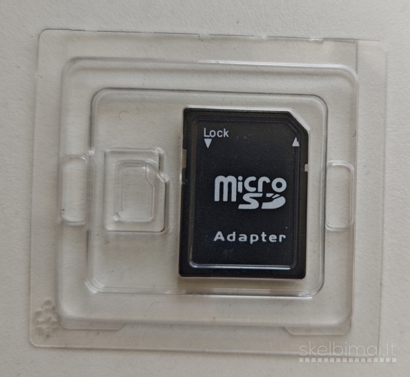 Atminties kortelė (Micro SD), adapteris į SD