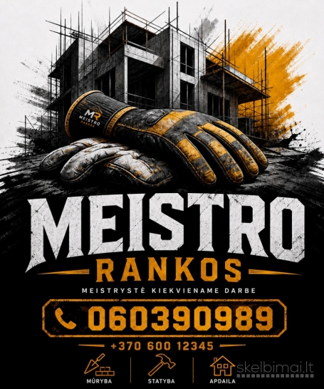 Statybos darbai