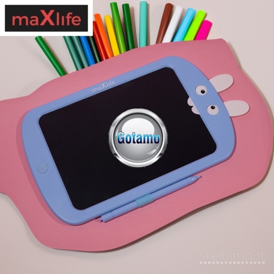 1205 Vaikiška LCD piešimo planšetė MaxLife WWW.GOTAMO.LT