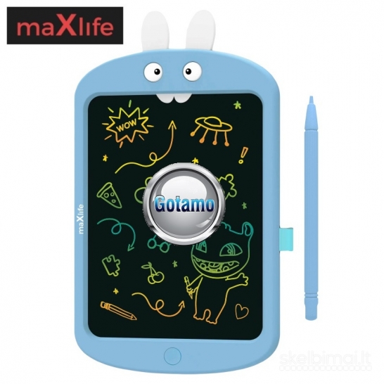 1205 Vaikiška LCD piešimo planšetė MaxLife WWW.GOTAMO.LT