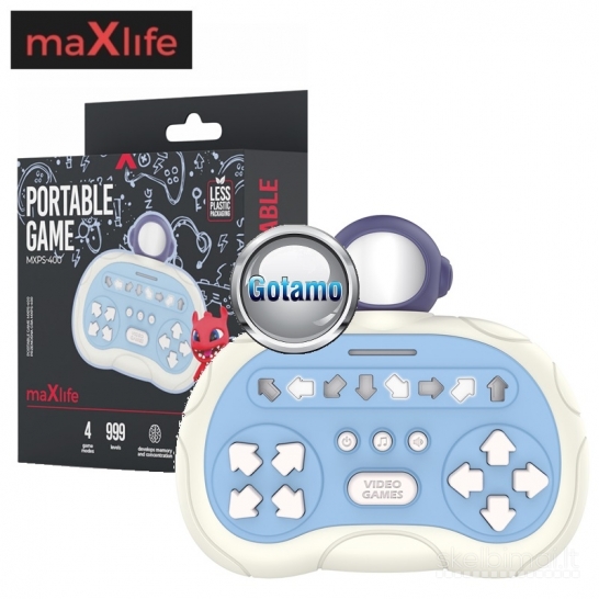 1207 Vaikiškas delninis žaidimas MaxLife MXPS-400 Astronaut WWW.GOTAMO.LT