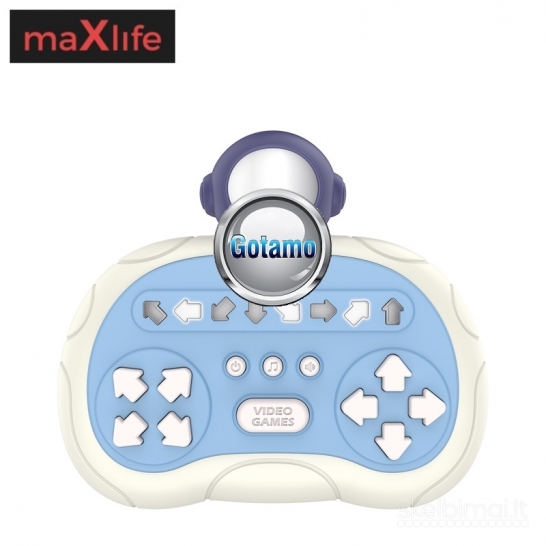 1207 Vaikiškas delninis žaidimas MaxLife MXPS-400 Astronaut WWW.GOTAMO.LT