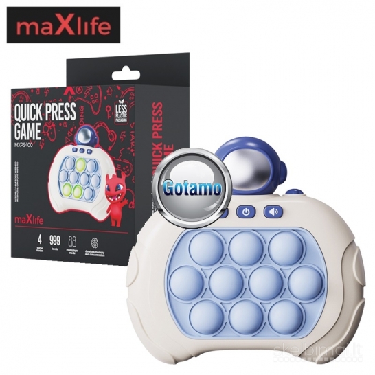 1208 Vaikiškas delninis žaidimas MaxLife MXPS-100 Astronaut WWW.GOTAMO.LT