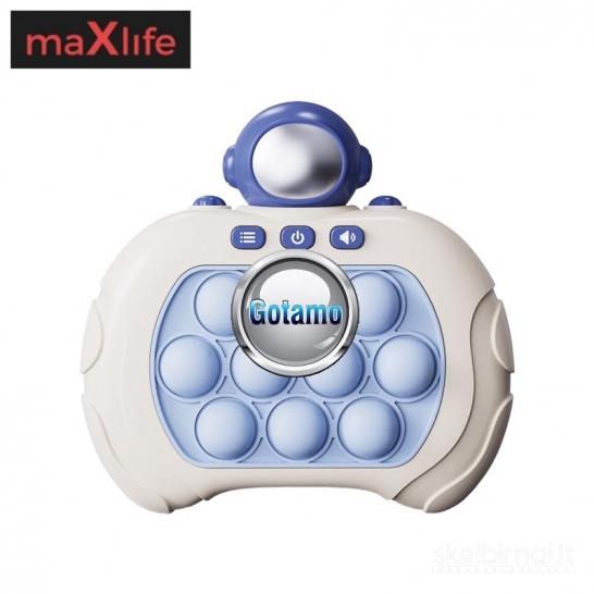 1208 Vaikiškas delninis žaidimas MaxLife MXPS-100 Astronaut WWW.GOTAMO.LT