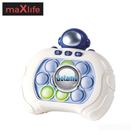 1208 Vaikiškas delninis žaidimas MaxLife MXPS-100 Astronaut WWW.GOTAMO.LT