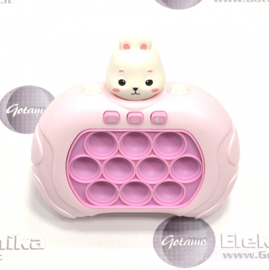1209 Vaikiškas delninis žaidimas MaxLife MXPS-100 Rabbit WWW.GOTAMO.LT