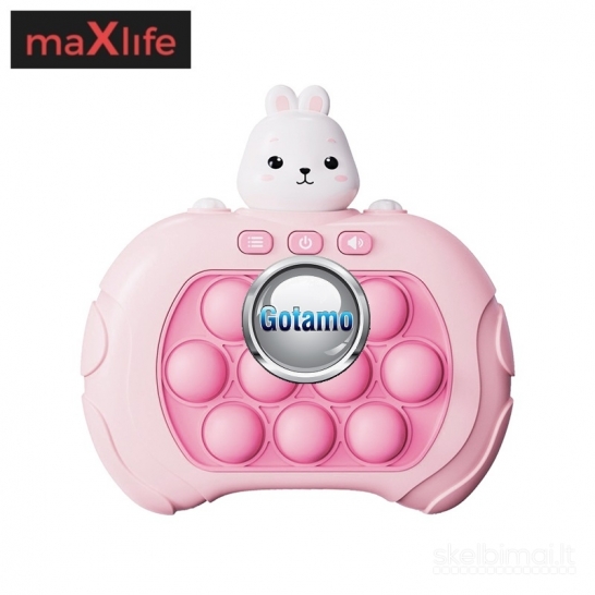 1209 Vaikiškas delninis žaidimas MaxLife MXPS-100 Rabbit WWW.GOTAMO.LT