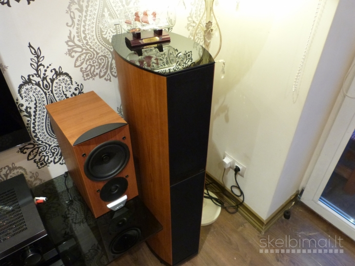 JAMO D590 Floor Standing Speakers. Made in Denmark. Puikiai skamba.