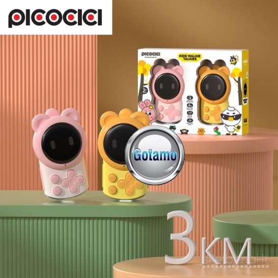 1214 Vaikiškų racijų rinkinys Picocici K47 Bear (2 vnt.) WWW.GOTAMO.LT