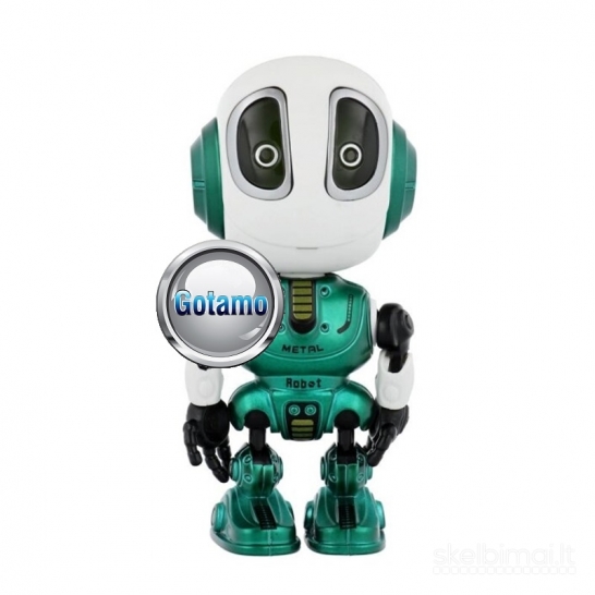 1215 Interaktyvus robotas Ming Ying V66, kuris kartoja žodžius – Žalias