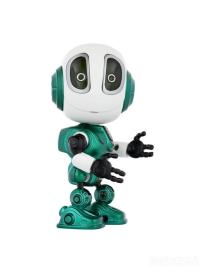 1215 Interaktyvus robotas Ming Ying V66, kuris kartoja žodžius – Žalias