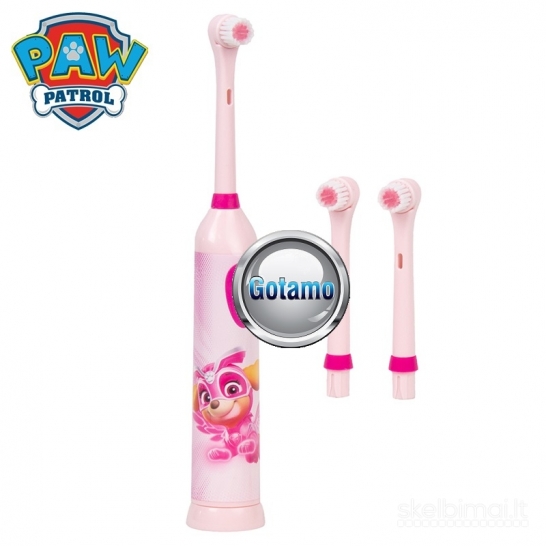 1216 Paw Patrol elektriniai dantų šepetėliai WWW.GOTAMO.LT