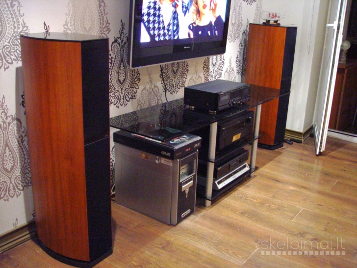 JAMO D590 Floor Standing Speakers. Made in Denmark. Puikiai skamba.