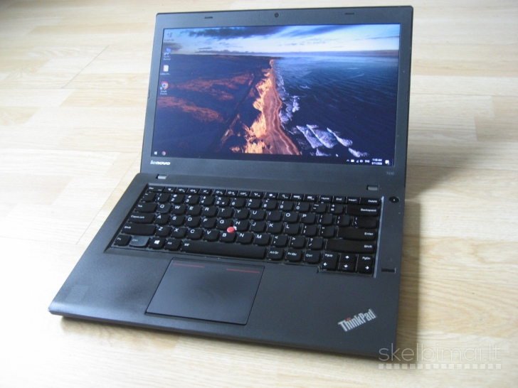 Lenovo T440 švieč. klav/ 2x SSD/ 2x akumuliatoriai
