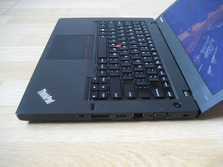 Lenovo T440 švieč. klav/ 2x SSD/ 2x akumuliatoriai