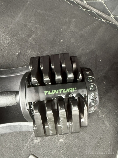 TUNTURI 25kg Reguliuojami svorio svarmenys x2 