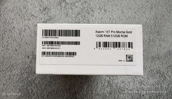 Xiaomi 15T Pro I Naujas