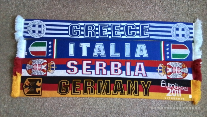 Sporto šalikai ir kt.