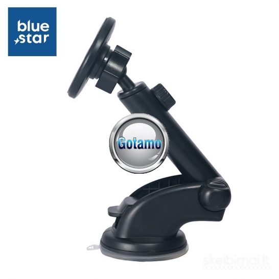 1271 Prie stiklo tvirtinamas auto laikiklis telefonui Blue Star MagSafe
