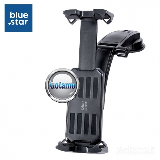 1272 Prie stiklo tvirtinamas auto laikiklis Blue Star Heavy Duty