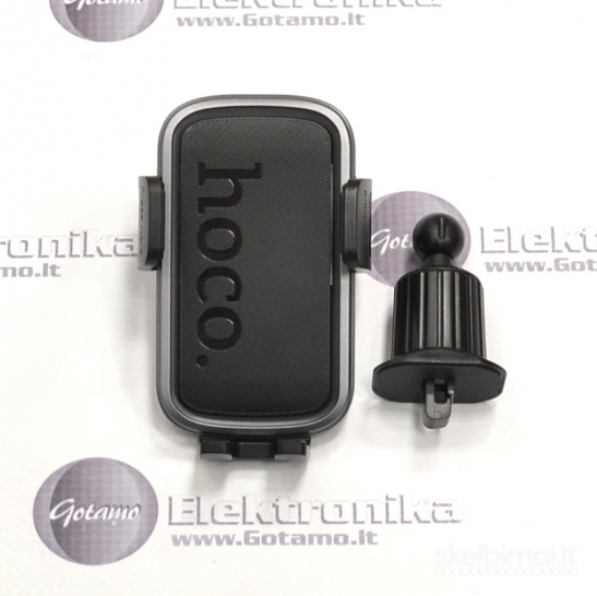1273 Prie grotelių tvirtinamas auto laikiklis telefonui Hoco Air Outlet Pro