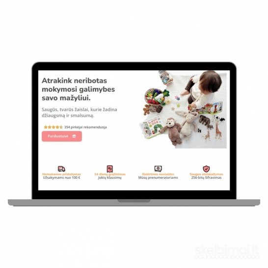 Internetinių svetainių kūrimas, El. parduotuvės