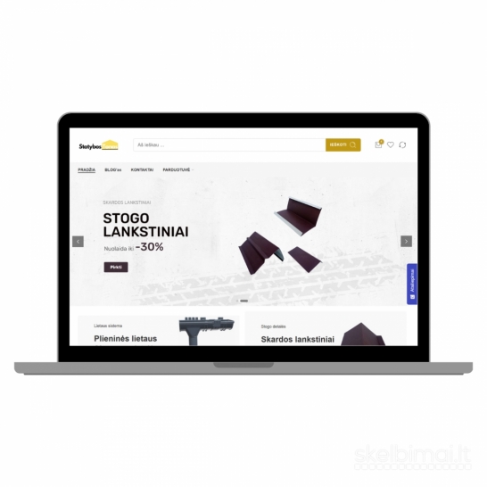 Internetinių svetainių kūrimas, El. parduotuvės