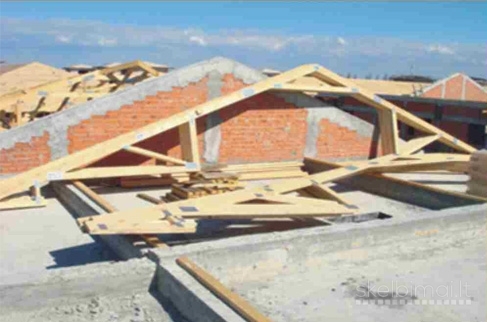 Kokybiškos medinės stogo santvaros – Nuo projekto iki montavimo!