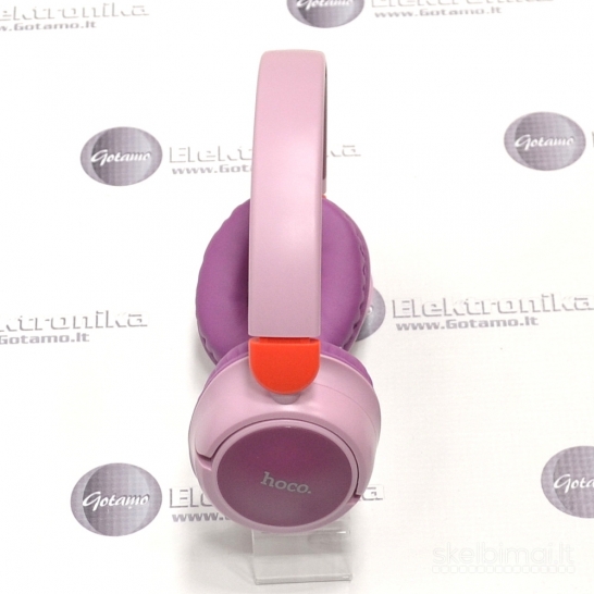 1278 Bluetooth ausinės Hoco Stereo Comfortable W43 (violetinės)