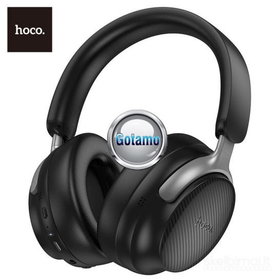 1279 Bluetooth ausinės Hoco ANC 90H Music W53 Plus WWW.GOTAMO.LT