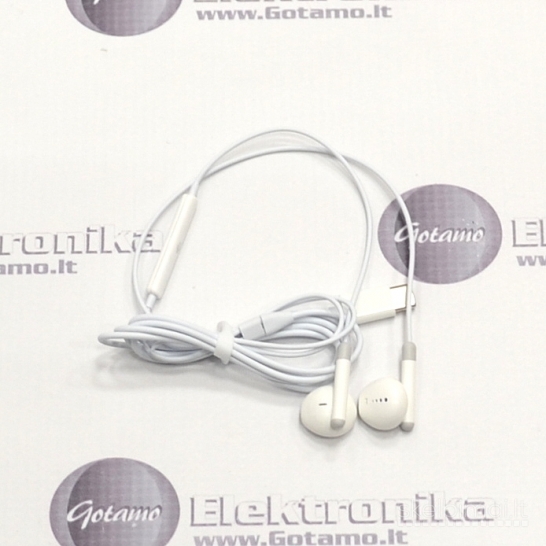 1281 Type-C ausinės Hoco Stereo 3D su plastikiniais antgaliais WWW.GOTAMO.LT