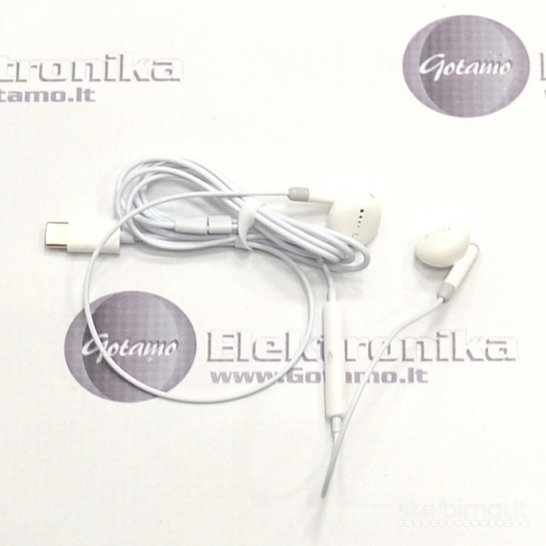 1281 Type-C ausinės Hoco Stereo 3D su plastikiniais antgaliais WWW.GOTAMO.LT