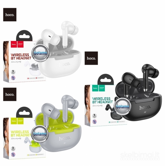 1283 Bluetooth ausinės Hoco Wireless 7H Music EQ24 WWW.GOTAMO.LT