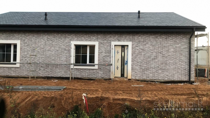 Klinkerio klijavimas fugavimo darbai
