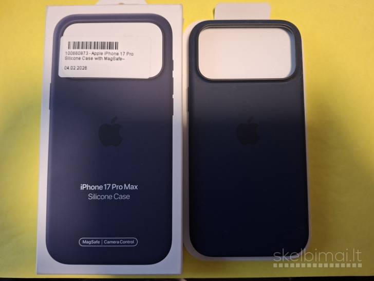 Apple iPhone 17 Pro Max dėklas- nugarėlė. Originalas.
