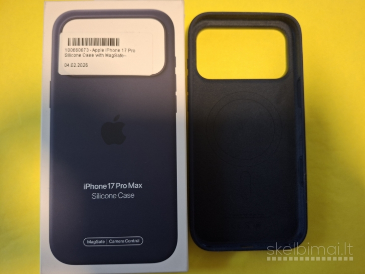 Apple iPhone 17 Pro Max dėklas- nugarėlė. Originalas.