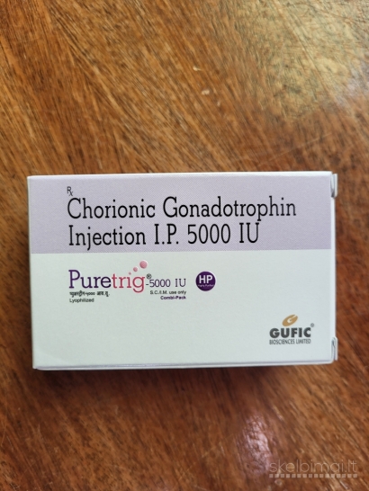 Parduodu HCG, Proviron ir Cabergoline