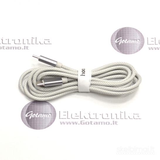 1287 Type-C į Type-C laidas 1.8 metro 240W Hoco WWW.GOTAMO.LT